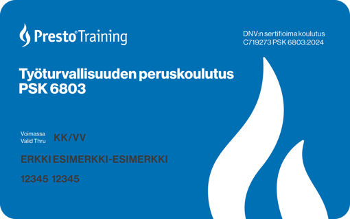 Presto_Training_PSK6803_kortti_C719273_etupuoli
